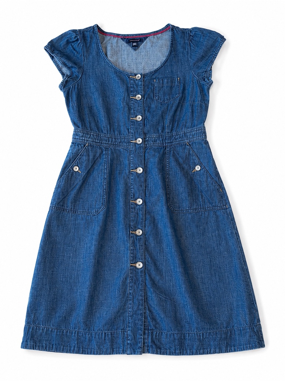 Tommy Hilfiger Denim Button Front Dress Size 8